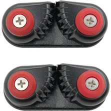 Mistaha 2 Adet Kayık Kam Cleat Tekne Kano Yelkenli Tekne Filika Alüminyum Cam Profilli Hızlı Gir