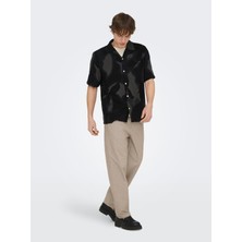 Only & Sons Onssınus Loose Fit Trousers 22028267 Erkek Keten Pantolon