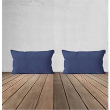 Goccia Home 2'li Kırlent Kılıfı Dekoratif Bohem Soft Koltuk Sırt Hediyelik Punch Yapılabilir Çok Renkli
