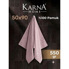 Pamuklu Havlu Karna Home "firuze" 50X90