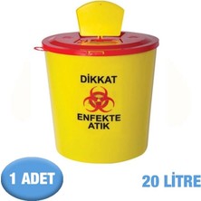 Çöp Kovası Tıbbi Atık Kova 20 Litre