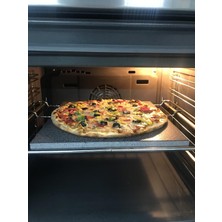 Doğal Bazalt Fırın Taşı - Kare (30X30CM) - Fırın Tasi, Pizza Tasi, Ekmek Tasi, Mangal Tasi