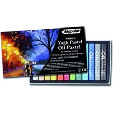 Yağlı Pastel Boya Seti 12 Renk