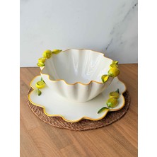 Rossev Porselen Amarillo Salata Kasesi 25 cm
