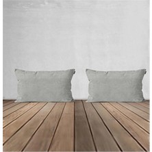 Goccia Home 2'li Kırlent Kılıfı Dekoratif Bohem Soft Koltuk Sırt Hediyelik Punch Yapılabilir Çok Renkli
