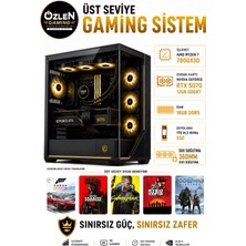 Özlen XL9 RYZEN 7 7800X3D RTX 5070 12GB 16GB DDR5 RAM 1TB M.2 SSD Üst Seviye Oyuncu Bilgisayarı