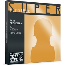 Thomastik Infeld 42 Superflexible Orchestra 4/4 Medium Kontrabas Tel Seti