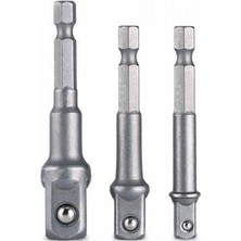 Hace Bazaar Hex Plus Lokma Adaptörü 3 Parça Set 1/4-3/8-1/2 mm DMX4712