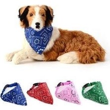 Glipet Desenli Kedi Köpek  Fular Boyun Tasması M