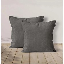 Goccia Home 2'li Kırlent Kılıfı Dekoratif Bohem Soft Koltuk Sırt Hediyelik Punch Yapılabilir Çok Renkli