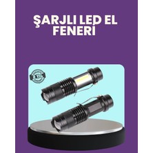 tp Buğz Suya Dayanıklı 4 Modlu Mini LED El Feneri