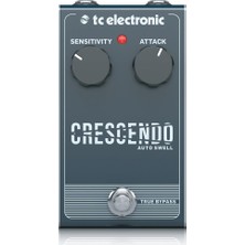 Tc Electronic Crescendo Otomatik Swell Duyarlı Hilal Pedalı, 2 Düğmeli Arayüzlü, Gitar Hattı
