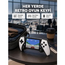 Eco Lounge 4.3 Inç Ekranlı Retro Oyun Konsolu – 64 GB Hafızalı, Şarjlı ve Multimedya Destekli