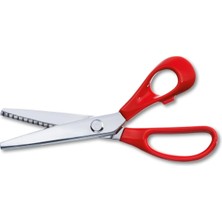 Victorinox Tırtıklı Makas, Ekstra Keskin Bıçak, 21 Cm, Sağlam Plastik Sap, Paslanmaz Çelik, K