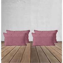 Goccia Home 4'lü Kırlent Kılıfı Dekoratif Bohem Soft Koltuk Sırt Hediyelik Punch Yapılabilir Çok Renkli