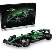 LEGO Technic Aston Martin Aramco AMR25 F1 Araba 42240 | Yetişkinler Için V6 Motor ile Süspansiyon ve