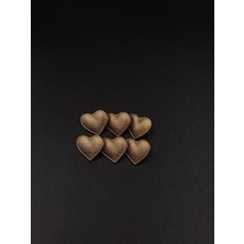 Nesgo Moda Metal Düğme Kalp Free Sarı 16.5 mm 200 Adet