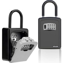 Insafe ISC802KEY Şifreli Çelik Kasa, Anahtar Kasası, Anahtar Dolabı, Siyah
