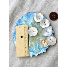 Nesgo Moda Doğal Hakiki Düğme 48 Boy 30.5 Mm/6 Adet