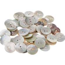 Nesgo Moda Hakiki Sedef Istridye Düğme 20 BOY-13MM(12 Adet)