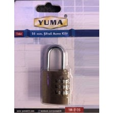 Belirtilmemiş Şifreli Asma Kilit 25 mm