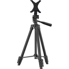 3120A 3 Ayak Kamera Tripodu 102 Cm+Döner Başlık Tablet Tutucu+Bluetooth Kumanda - AL2920