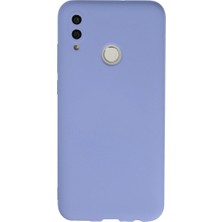 The Gencoo Huawei P Smart 2019 Kılıf Nano Içi Kadife Silikon - Lila