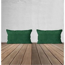 Goccia Home 2'li Kırlent Kılıfı Dekoratif Bohem Soft Koltuk Sırt Hediyelik Punch Yapılabilir Çok Renkli