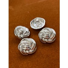 Nesgo Moda Halat Model Gold Renkli Kaban-Ceket Düğme Seti(2.3cm)