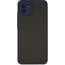 The Gencoo Samsung Galaxy A03 Kılıf Montreal Silikon Kapak - Lacivert