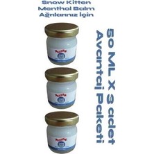 Snow Kitten Krem 50 ml 3 Adet - Vücut Ağrılarınız Için