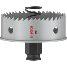 x Pro Sheet Metal Power Delikli Testere Paslanmaz Çelik Levhalar Çelik Levhalar Ø 73 mm Profesyon