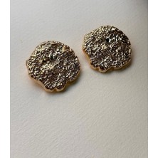 Nesgo Moda Z.a.r.a Model Gold Tasarım Extra Büyük Boy Kaban-Ceket-Yelek-Elbise 2li Düğme (4,5cm)