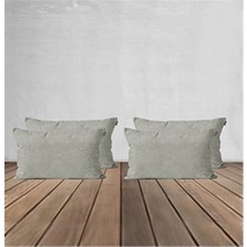 Goccia Home 4'lü Kırlent Kılıfı Dekoratif Bohem Soft Koltuk Sırt Hediyelik Punch Yapılabilir Çok Renkli