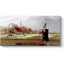 Jean Leon Gerome - Lale Çılgınlığı Tablosu 160 x 80