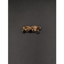 Nesgo Moda Metal Düğme 10 Adet 10.2 mm Free Sarı