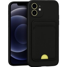 The Gencoo Iphone 11 Kılıf Kelvin Kartvizitli Silikon - Siyah