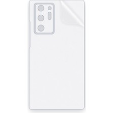 Schitec Samsung Galaxy NOTE20 Ultra Uyumlu Arka Yüzey Hidrojel Koruyucu Film