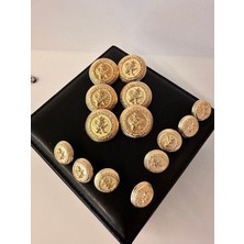 Nesgo Moda Blazer Ceket Gold Düğme Seti