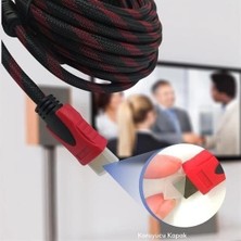 Eco Lounge HDMI Kablosu Hdtv Bilgisayar Uydu Görüntü Ses Full Hd Sargılı Görüntü Aktarma Kablosu