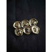 Nesgo Moda Metal Gold Düğme Seti 28 mm 44 Boy 6 Adet
