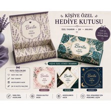 Yeap Office Hediyelik Kişiye Özel Çikolata Kutusu ve Etiket Seti - Doğum Çikolatası ve Özel Günler Için