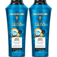 1001 Aqua Revive Nemlendirici Şampuan 400ML 2li Paket