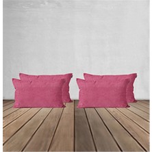 Goccia Home 4'lü Kırlent Kılıfı Dekoratif Bohem Soft Koltuk Sırt Hediyelik Punch Yapılabilir Çok Renkli