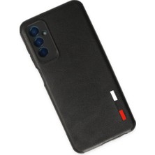 The Gencoo Samsung Galaxy M13 Kılıf Loop Deri Silikon - Siyah