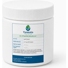 B2 Vitamini (Riboflavin) 100 Gram (Hammadde)