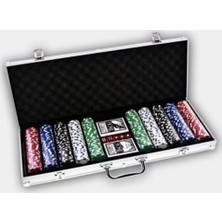 Eco Lounge Poker Seti 500 Adet Fişli Oyun Takımı - Hobi & Eğlence Diğer Takımları Kategorisi
