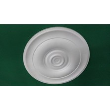 Dekor Göbek Kartonpiyer Stropiyer Tavan Lamba Göbeği -Düz 48 cm (48X48X3)