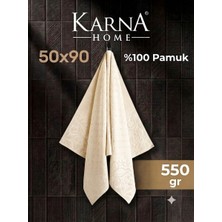 Pamuklu Havlu Karna Home "firuze" 50X90