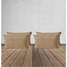 Goccia Home 4'lü Kırlent Kılıfı Dekoratif Bohem Soft Koltuk Sırt Hediyelik Punch Yapılabilir Çok Renkli